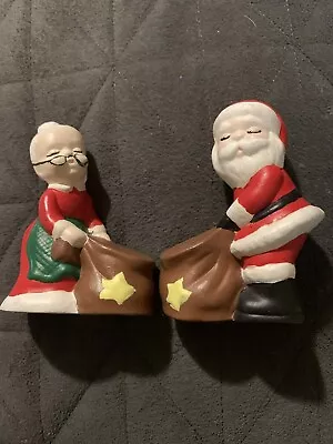 Studio Art Ceramic Santa And Mrs Claus • $16.95