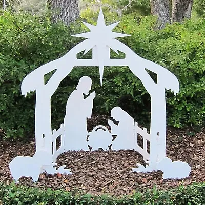 NEW Nativity Scene Set - Christmas Holy Decors For Lawns And Yards • $30.09