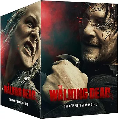 The Walking Dead Complete Season 1-10 Deluxe Dvd Box Set 51 Discs  New&sealed  • $169.98