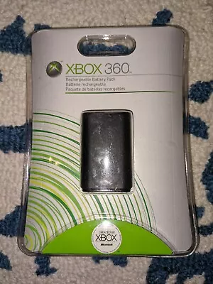 Xbox 360 Wireless Controller Lithium Battery Pack Black New Sealed • $29.44