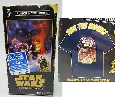 $11.75 • Buy Licensed Official Star Wars Empire Strikes Back Funko T-Shirt Small S NEW SEALED