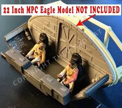 Space1999 Eagle Transporter Cockpit Interior For The 22  MPC Model Kit • $42