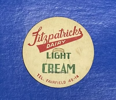 Fitzpatrick’s Dairy Milk Cap - Fairfield Maine • $9.99