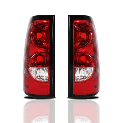 Tail Lights For 2003-2006 Chevy Silverado 1500 2500 3500 HD Rear Brake Lamps L+R • $39.99