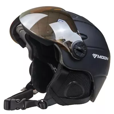 Ski Helmet With Goggles Integrally-Molded PC+EPS High-Quality Skiing Helmets New • $90.17