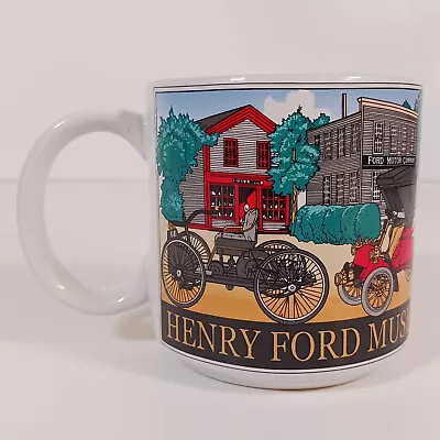 Henry Ford Museum & Greenfield Village Souvenir Coffee Mug Vintage • $1.95