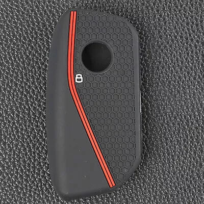 Silicone Key Chain Ring Fob Cover Case For BMW Ix I4 2 3 4 5 Series X3 / X5 2022 • $6.36