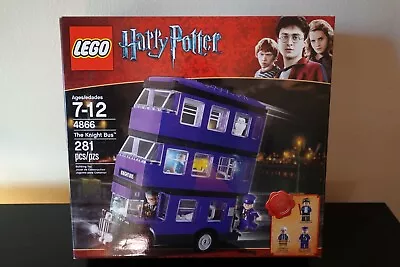 LEGO 4866 - Harry Potter The Knight Bus - RARE & RETIRED - NEW In Sealed Box • $135