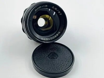 EXC!!! Mir 1V F2.8/37mm Vintage Russian SLR Wide Angle Lens M42 Flektogon Copy • $179.99