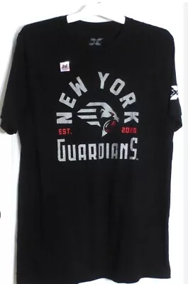 XFL New York Guardians Black Tshirt Size Meduim UFL • $13.99