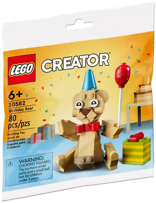 LEGO Creator Birthday Bear Polybag 30582-1 3in1 • $7.99