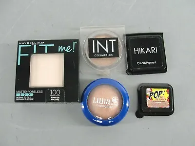 Lot 5 Makeup Maybelline Powder Luna Highlighter Hikari Fierce Pigment Eyeshadow  • $19.90