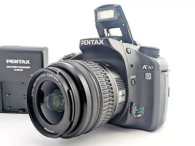 Pentax K10D SMC Pentax-DAL 18-55mm F/3.5-5.6 AL [Near Mint SC 10469 ] From Japan • $333.84