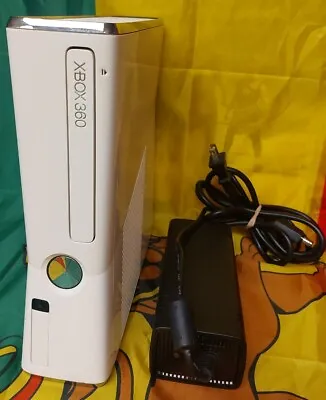 Microsoft Xbox 360 S White Limited Edition 250GB Console • $89.99