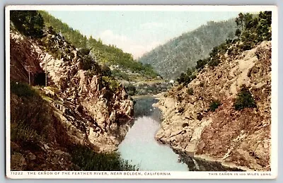 Belden California - Canyon Of The Feather River View - Vintage Postcard • $5.12
