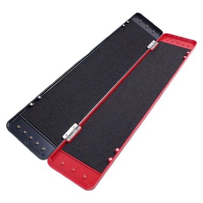 $16.49 • Buy Fishing Rig Hook Tackle Box Fish Gear Storage Case (Black Red 450x90x30mm)