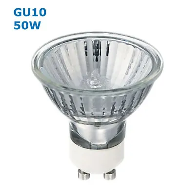 £39.99 • Buy GU10 Halogen Light Bulbs 50W Long Life Capsule Lamps Warm White