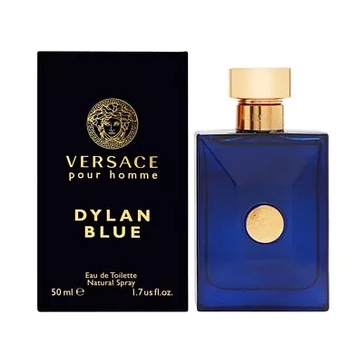 Versace Pour Homme Dylan Blue For Men 1.7 Oz Eau De Toilette Spray New In Box • $39.99