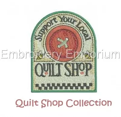Quilt Shop Collection - Machine Embroidery Designs On Usb 4x4 5x7 • £17.95