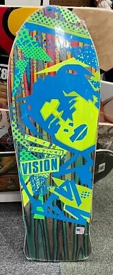 VISION ORIGINAL MG MARK GONZALES LIME SWIRL SKATEBOARD DECK - REISSUE-10  X 30  • $99