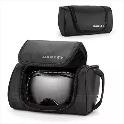 Oakley Snow Goggle Case For Glasses Universal Soft Goggle Case 08-011 Black • £29.87
