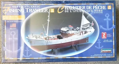 Lindberg North Atlantic Fishing Trawler Model Kit #77222 Factory Sealed • $28.80