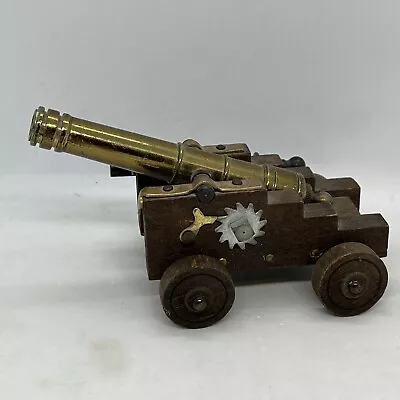 Collectible Cannon Replica With Moving Wheels - Wood Wheels - Made In Italy • $120