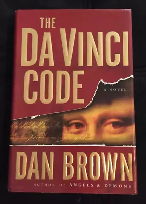 The Da Vinci Code Hardcover Book By Dan Brown 2003 454 Pages • $8.99