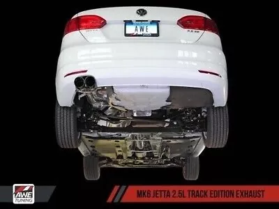 AWE 3020-23030 Tuning For Mk6 Jetta 2.5L Track Edition Exhaust - Black Tips • $995