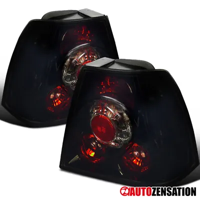 Fit 1999-2004 Volkswagen Jetta Bora MK4 Smoke Tail Lights Brake Lamps 99-04 • $62.99