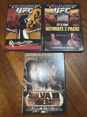 Lot Of 3 UFC DVDs BRAND NEW SEALED (45 47 48 82) • $24