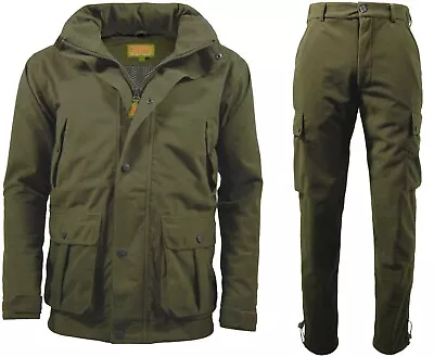 Mens Waterproof Stealth Jacket Trousers Hunting Fishing Walking • £39.95