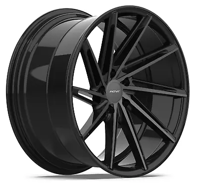 $2237.50 • Buy 20  INOVIT TURBINE Wheels Black Dark Tint Staggered 20x9 20x10.5 PCD 5x120 Rims