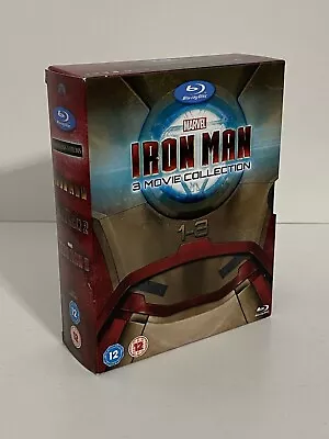 Marvel Iron Man 1 2 & 3 - Blu-Ray Box Set • £6.99