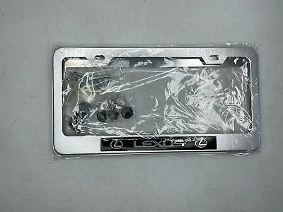 Lot Of 2 Lexus Metal  License Plate Frames NIP • $12.99