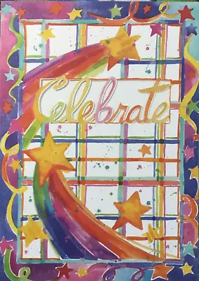 Marcel Schurman- Birthday- Laser Cut Celebrate Stars & Streamers • $3.99