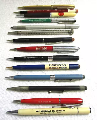 Lot  14  Vintage Mechanical Pencils - Phillips 66 Co Op Amusemnt Baseball +++ • $23