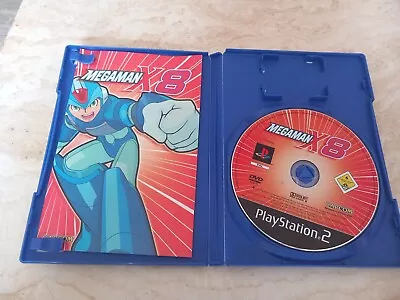 Megaman X8 - PS2 Playstation 2 -  UK PAL VERSION Complete With Manual • £28.50