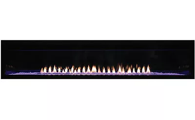 Empire Boulevard Vent-Free Linear Contemporary Fireplace 60  LED Lighting • $4999