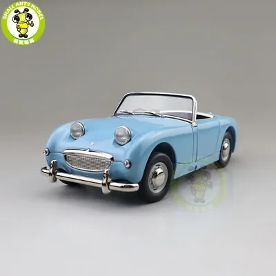 1/18 Austin Healey Sprite Kyosho 08953 Speedwell Blue Diecast Model Toy Car • £136