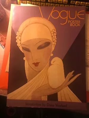 Vogue Poster Book  Introduction By Diana Vreeland 21 Posters To Frame • $70