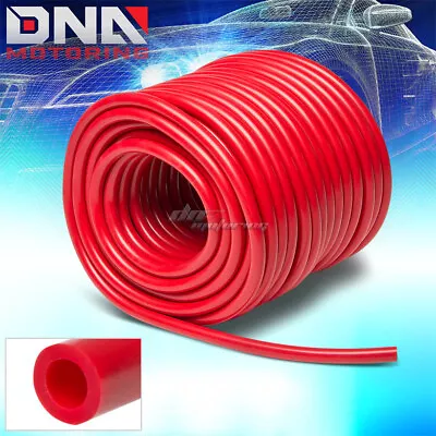 6mm/0.24 Id Red Full Silicone Air Vacuum Hose/line/pipe/tube By Foot/feet • $5.99