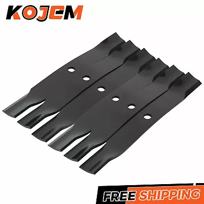 6 Pack For John Deere Mower High Lift Blades 60  Cut #M128485 #M133381 #TCU15881 • $84.90