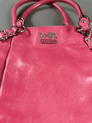 COACH *Genuine Women’s Tote Bag - Large Pink • $11.58