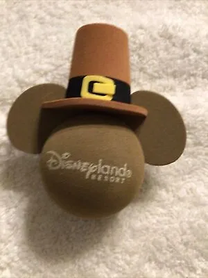 Disney Thanksgiving Pilgrim Mickey Ears Antenna Topper Fall Autumn Holiday NWT • $4