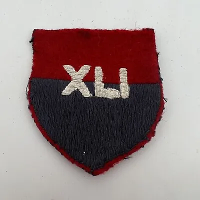 £8.50 • Buy 41st XLI Royal Artillery British Military Formation Patch.