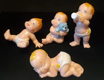 Galoob Magic Diaper Babies 1990s Figurines Assorted Lot Of 4 Poses VHTF • $12.95