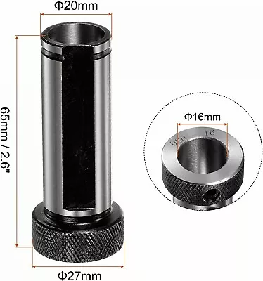 D20-16 Turning Tool Sleeve CNC Milling Socket Tool Holder U Drill Sleeve Collet • $12.87