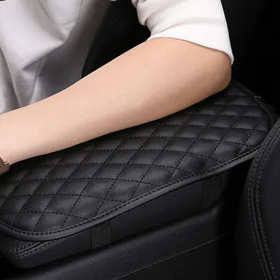 £4.50 • Buy Car Armrest Pad Cover Center Console Box PU Leather Cushion Mat Accessories UK