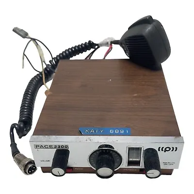 Vintage Pace 2300 CB Radio With Microphone • $24.50